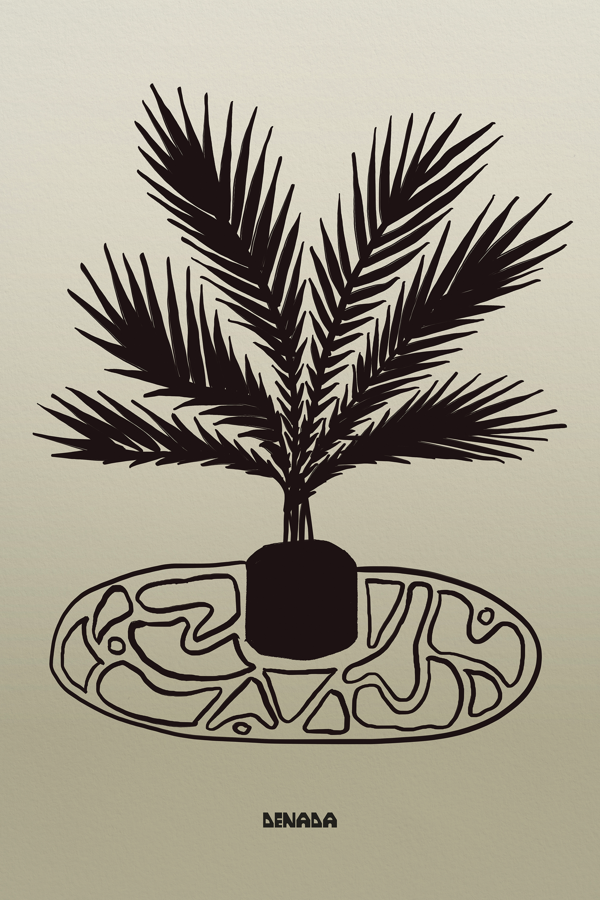 Plant And Rug